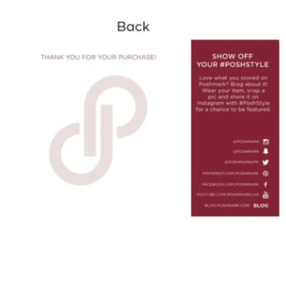 Thank You Cards - Logo